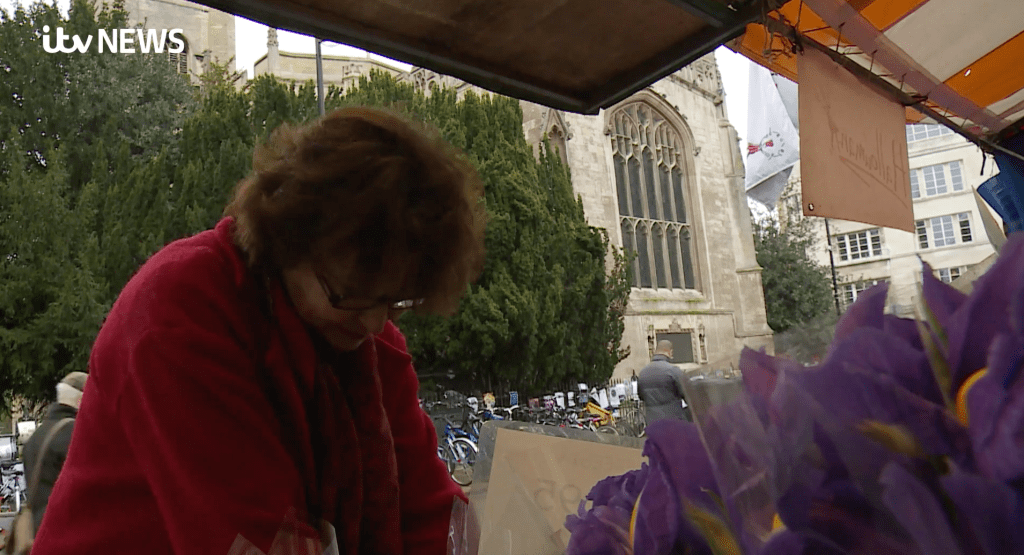 Clip from video report by ITV News Anglia's Claire McGlasson