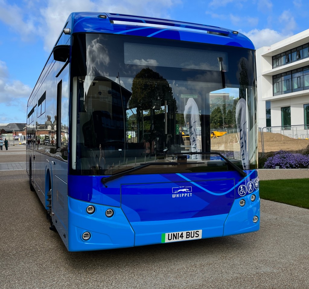 Whippet electric bus 
